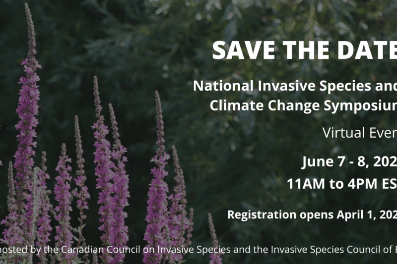 Save the Date: National Invasive Species and Climate Change Symposium